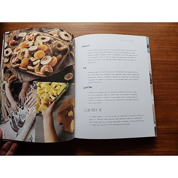 Vegan Food Recipes And Preparation By Saskia Fraser HC 2017 Illustrated - Picture 10 of 16